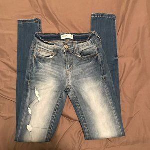 Mudd Stretch Skinny Distressed Jeans